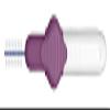 Stoddard ICON Soft Interdental Brushes Large -6mm Purple - 8 Brush Pack view 2