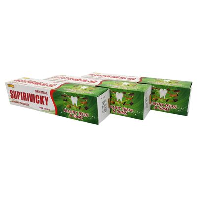 Siddhalepa Supirivicky Ayurvedic Toothpaste (110g) Pack of 3