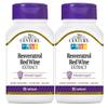 21st Century, Resveratrol Red Wine Extract, 90 Capsules - 2pc view 1