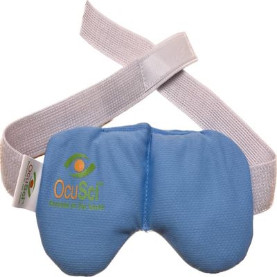 Eye Comfort Compress for Dry Eye Relief, hot and Cold Therapy to Treat: Dry Eye Syndrome, Allergies, TMJ, Sinus Pressure, Stress. (Eye Compress Hot/Cold)