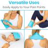Arctic Flex Ice Packs for Injuries Reusable (10" x 6") - Flexible Hot Cold Packs - Therapy Gel Ice Wrap with Straps - Ankle, Elbow, Knees, Foot, Hip Arm, Back Pain Relief Compress Medical Freezer Pad view 4