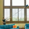 Extendable Microfiber Duster Extension Rod | Ceiling Fan Duster 20 Foot Reach | Cobweb 3-Stage Aluminum Telescoping Pole | Lightweight Webster Telescoping Cleaning Tool | U.S. Duster Co. view 3