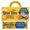 BON BEE Honey Bunchies All Natural Honey Bar - Natural Breakfast & Nutrition Bars for Healthy Energy & Fuel - Variety of Delicious Highlights & Perfectly Balanced, 4-1.4oz Bars view 1