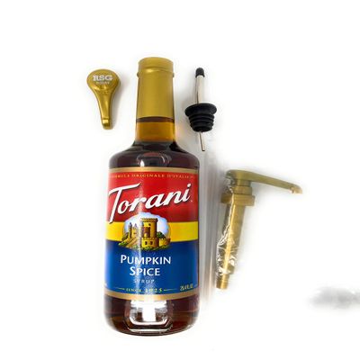 Torani 750ml Pumpkin Spice Flavoring Syrup Premium