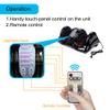 H&B Luxuries Shiatsu Foot Massager Machine with Remote Controller, Kneading and Rolling Home Massagers for Feet, Ankle, Calf, Leg, Ideal for Men, Women, Father, Mom Parents and The Elderly, Black view 3