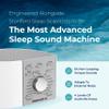 Adaptive Sound Technologies Sound + Sleep SE Noise Machine - White Noise Machine - Non-Looping Environmental/Nature Sounds for Sleep & Relaxation - with Timer & Headphone Jack - White/Silver view 2
