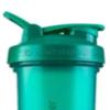 BlenderBottle Shaker Bottle with Pill Organizer and Storage for Protein Powder ProStak System, 22-Ounce, Teal view 3