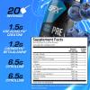 EFX Sports Training Ground Pre Workout Powder | Energy & Muscle Pumps | with Hydromax Glycerol, Citrulline, Beta Alanine | 300mg Caffeine | 20 Servings (Blueberry) view 2