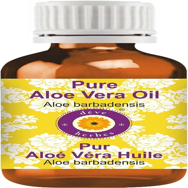 dve herbes Pure Aloe Vera Oil (Aloe barbadensis) 10ml (0.33 oz)