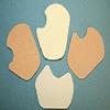 Aetna Felt Corporation 30119L Pads Dancer Felt Left 1/8"Thick 100/Pk view 1