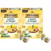 Twinings Lemon & Ginger Herbal Tea K-Cup Pods for Keurig, 24 Count (Pack of 2), Naturally Caffeine-Free, Enjoy Hot or Iced view 1