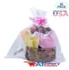 10 Pack Flat Large 18 in X 30 in Clear Cellophane Bags Gift Basket Bags Cello Gift Bags view 4