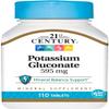 21st Century, Potassium Gluconate, 595 mg, 110 Tablets view 1