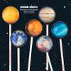 Sparko Sweets Galaxy Lollipops, Planet Designs, Juicy Cherry Flavor, 10 Lollipop Set, 2 lbs, Gift Pack, Handcrafted in USA Ideal for Space-Themed Events, Birthdays, and Party Favors view 2