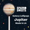 Sparko Sweets Galaxy Lollipops, Planet Designs, Juicy Cherry Flavor, 10 Lollipop Set, 2 lbs, Gift Pack, Handcrafted in USA Ideal for Space-Themed Events, Birthdays, and Party Favors view 4