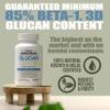 Pro Formulations MD Glucan Elite - Beta 1-3D Glucan - 60 vcaps - Ultra-Potency Beta Glucan - Highest Bioavailability with BGF-Immune - Immune System Support view 3