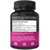 Pure Organic Activated Charcoal Capsules - 600mg per Capsule, 90 Vegetarian Capsules view 2