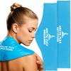 Arctic Flex Neck Ice Pack - Cold Compress Shoulder Therapy Wrap - Cool Reusable Medical Freezer Gel Pad for Swelling, Injuries, Headache, Cooler (Large (1 Pack)) view 1