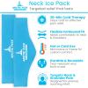Arctic Flex Neck Ice Pack - Cold Compress Shoulder Therapy Wrap - Cool Reusable Medical Freezer Gel Pad for Swelling, Injuries, Headache, Cooler (Large (1 Pack)) view 2