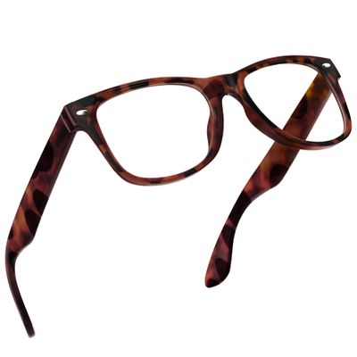 grinderPUNCH Blue Light Reading Glasses High Magnification Strong Reading Power Readers For Men Woman (Black 5.00)