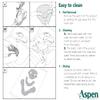 Aspen Vista Cervical Collar Replacement Pads, Moisture-Wicking & Optimal Pressure Distribution, 984020 view 4