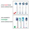 Toothbrush Cover for Oral-B Electric Toothbrush Heads, 3 Pcs view 3