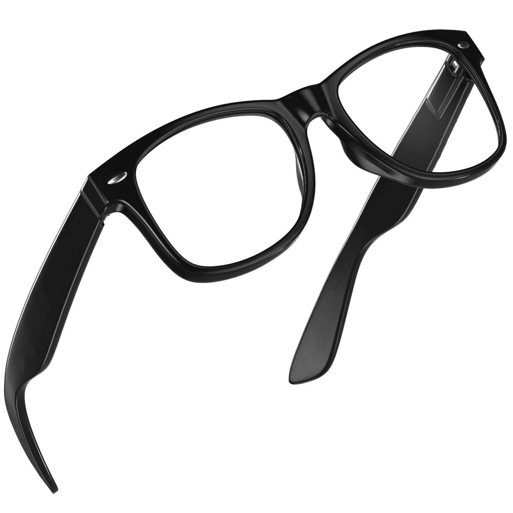 grinderPUNCH Blue Light Reading Glasses High Magnification Strong Reading Power Readers For Men Woman (Black 4.50)