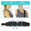 Vive Neck Brace for Neck Pain and Support for Women, Men - Cervical Collar - Soft Neck Brace for Pinched Nerve - Vertebrae Whiplash Wrap for Posture, Sleeping - Spinal Support and Spine Pressure view 2
