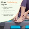 ZenToes Hammer Toe Corrector for Women & Men - Reusable Fabric Buddy Wraps for Broken Toes - Cushioned Toe Splint for Protection & Recovery & Hammertoe Straightener - 4 Count (OSFM, Beige) view 2