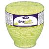 3M 3911004 EARsoft Neon Tapered Earplug Refill, Cordless, Yellow, 500/Box view 1