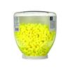 3M 3911004 EARsoft Neon Tapered Earplug Refill, Cordless, Yellow, 500/Box view 2