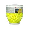3M 3911004 EARsoft Neon Tapered Earplug Refill, Cordless, Yellow, 500/Box view 3