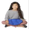 Covered In Comfort Weighted Lap Pad, Large, Blue view 2