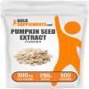 BulkSupplements.com Pumpkin Seed Extract Powder - Pumpkin Seed Supplement, Herbal Supplement - Vegan & Gluten Free, 500mg per Serving, 250g (8.8 oz) (Pack of 1) view 1