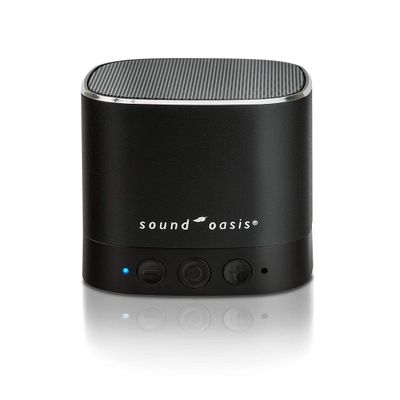 Sound Oasis Pink Noise Bluetooth Sound Machine for Sleeping, 20 Non-Looping Soothing Sounds with Speaker & Memory Function, Portable Sleep Sound Therapy for Home, Office or Travel