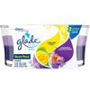 Glade 2in1 Jar Candle Air Freshener, Jubilant Rose and Lavender and Peach Blossom, 2 count, 6.8 Ounce by Glade view 1