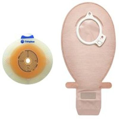 COLOPLAST Skin Barrier SenSura Pre-Cut, Red Code 1 Stoma (#11022, Sold Per Box) by SenSura