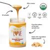 Spread The Love NAKED Organic Peanut Butter (Organic, All Natural, Vegan, Gluten-free, Creamy, Dry-Roasted, No added salt, No added sugar, No palm oil) (3-Pack) view 3