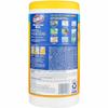 Clorox Disinfecting Wipes Disinfecting Fresh Scent, Lemon Canister 75 Count view 2