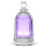 DOUDING 120ml Glass Essential Oil Diffuser, Ultrasonic Aroma Diffuser Glass Cover & Plastic Reservoir with Auto Shut-Off, 7 Colors LED Light for Home, Bedroom, Office, Yoga(White Base) view 1