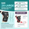 BraceAbility Bariatric Knee Brace for Large Legs - Plus Size Knee Brace with Side Stabilizers for Big Men or Women, Arthritis, Patellar Tendonitis, Obese Chondromalacia Pain, Instability (2XL) view 2