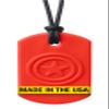 ARK Super Star, Chew Necklaces for Sensory Kids and Adults, Oral Fidget for Autism, ADHD, SPD, Anxiety, Medical-Grade Sensory Chew Necklace, Standard, Softest, Red view 1