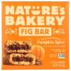 Natures Bakery Fig Bar, Pumpkin Spice view 1