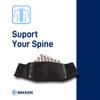 Nikken - KenkoTherm - Back Belt - Orthopedic Spine Support, Flexible Fit, Adjustable, Washable, MagFlex Pocket - XL (Up to 46" Waist) view 3