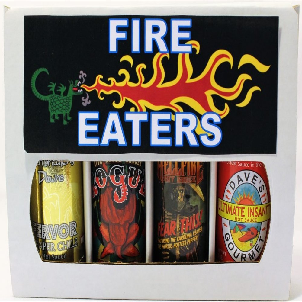 Flame Eaters - (4 Pack Hot Sauce Gift Set)