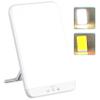 Wobrikosee Light Therapy Lamp, Ultra-Thin UV-Free 10000 Lux Therapy Light, Timer Function, Adjustable Brightness Levels, Two Color Temperature, 90 Rotatable Stand for a Happy Life view 1