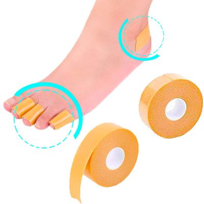 Foam Moleskin Tape Foot Care Sticker, Soft Blister Pads, Heel Cushion for Hand & Foot Care Protector Multi Purpose Wrap to Protect Skin from Rubbing