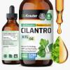 BIO KRAUTER Cilantro Supplement - Rich Source of Antioxidants - Natural Cleansing & Detox Cilantro Extract - Vegan, Alcohol Free Drops 4 Fl.Oz. view 1