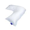 Contour Products L Pillow Case, White, Made Specifically for The Contour Products L-Shaped Body Pillow view 1