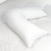 Contour Products L Pillow Case, White, Made Specifically for The Contour Products L-Shaped Body Pillow view 3